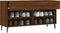 vidaXL - Schoenenbank - 102x35x55 - cm - bewerkt - hout - sonoma - eikenkleurig