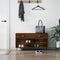 vidaXL - Schoenenbank - 102x35x55 - cm - bewerkt - hout - sonoma - eikenkleurig