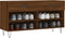 vidaXL - Schoenenbank - 102x35x55 - cm - bewerkt - hout - sonoma - eikenkleurig