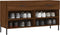 vidaXL - Schoenenbank - 102x35x55 - cm - bewerkt - hout - sonoma - eikenkleurig