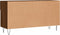 vidaXL - Schoenenbank - 102x35x55 - cm - bewerkt - hout - sonoma - eikenkleurig