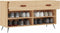 vidaXL - Schoenenbank - 102x35x55 - cm - bewerkt - hout - sonoma - eikenkleurig