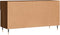 vidaXL - Schoenenbank - 102x35x55 - cm - bewerkt - hout - sonoma - eikenkleurig