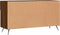 vidaXL - Schoenenbank - 102x35x55 - cm - bewerkt - hout - sonoma - eikenkleurig
