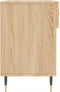 vidaXL - Schoenenbank - 102x35x55 - cm - bewerkt - hout - sonoma - eikenkleurig