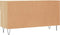 vidaXL - Schoenenbank - 102x35x55 - cm - bewerkt - hout - sonoma - eikenkleurig
