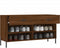 vidaXL - Schoenenbank - 102x35x55 - cm - bewerkt - hout - sonoma - eikenkleurig