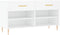vidaXL - Schoenenbank - 102x35x55 - cm - bewerkt - hout - wit