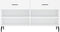 vidaXL - Schoenenbank - 102x35x55 - cm - bewerkt - hout - wit