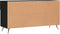 vidaXL - Schoenenbank - 102x35x55 - cm - bewerkt - hout - zwart