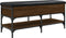 vidaXL - Schoenenbank - 102x42x45 - cm - bewerkt - hout - sonoma - eikenkleurig