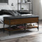 vidaXL - Schoenenbank - 102x42x45 - cm - bewerkt - hout - sonoma - eikenkleurig
