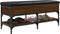 vidaXL - Schoenenbank - 102x42x45 - cm - bewerkt - hout - sonoma - eikenkleurig