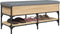 vidaXL - Schoenenbank - 102x42x45 - cm - bewerkt - hout - sonoma - eikenkleurig