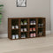 vidaXL - Schoenenbank - 103x30x54,5 - cm - bewerkt - hout - betongrijs