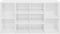 vidaXL - Schoenenbank - 103x30x54,5 - cm - bewerkt - hout - hoogglans - wit