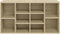 vidaXL - Schoenenbank - 103x30x54,5 - cm - bewerkt - hout - sonoma - eikenkleurig