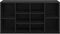 vidaXL - Schoenenbank - 103x30x54,5 - cm - bewerkt - hout - zwart