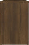 vidaXL - Schoenenbank - 105x30x45 - cm - bewerkt - hout - bruin - eikenkleur
