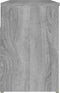 vidaXL - Schoenenbank - 105x30x45 - cm - bewerkt - hout - grijs - sonoma - eikenkleur
