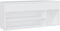 vidaXL - Schoenenbank - 105x30x45 - cm - bewerkt - hout - wit