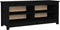 vidaXL - Schoenenbank - 110x38x45,5 - cm - massief - grenenhout - zwart