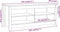 vidaXL - Schoenenbank - 110x38x45,5 - cm - massief - grenenhout - honingbruin