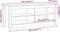 vidaXL - Schoenenbank - 110x38x45,5 - cm - massief - grenenhout - grijs