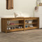 vidaXL - Schoenenbank - 160x36,5x50 - cm - massief - grenenhout