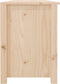 vidaXL - Schoenenbank - 160x36,5x50 - cm - massief - grenenhout