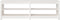 vidaXL - Schoenenbank - 160x36,5x50 - cm - massief - grenenhout - wit
