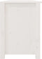 vidaXL - Schoenenbank - 160x36,5x50 - cm - massief - grenenhout - wit