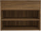 vidaXL - Schoenenbank - 60x30x45 - cm - bewerkt - hout - bruin - eikenkleur