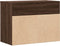 vidaXL - Schoenenbank - 60x30x45 - cm - bewerkt - hout - bruin - eikenkleur