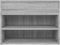 vidaXL - Schoenenbank - 60x30x45 - cm - bewerkt - hout - grijs - sonoma - eikenkleurig