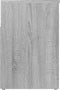 vidaXL - Schoenenbank - 60x30x45 - cm - bewerkt - hout - grijs - sonoma - eikenkleurig