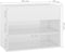 vidaXL - Schoenenbank - 60x30x45 - cm - bewerkt - hout - hoogglans - wit