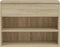 vidaXL - Schoenenbank - 60x30x45 - cm - bewerkt - hout - sonoma - eikenkleurig