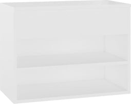 vidaXL - Schoenenbank - 60x30x45 - cm - bewerkt - hout - wit