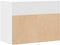 vidaXL - Schoenenbank - 60x30x45 - cm - bewerkt - hout - wit