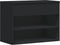 vidaXL - Schoenenbank - 60x30x45 - cm - bewerkt - hout - zwart