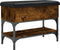 vidaXL - Schoenenbank - 62x32x45 - cm - bewerkt - hout - gerookt - eikenkleurig