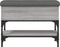 vidaXL - Schoenenbank - 62x32x45 - cm - bewerkt - hout - grijs - sonoma - eikenkleurig