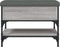 vidaXL - Schoenenbank - 62x42x45 - cm - bewerkt - hout - grijs - sonoma - eikenkleurig