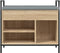 vidaXL - Schoenenbank - 65,5x32x57,5 - cm - bewerkt - hout - sonoma - eikenkleurig