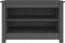 vidaXL - Schoenenbank - 70x38x45,5 - cm - massief - grenenhout - grijs