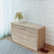 vidaXL - Schoenenbank - 80x24x45 - cm - bewerkt - hout - bruin - eikenkleur