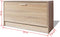 vidaXL - Schoenenbank - 80x24x45 - cm - bewerkt - hout - bruin - eikenkleur