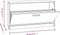 vidaXL - Schoenenbank - 80x24x45 - cm - bewerkt - hout - gerookt - eiken