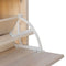 vidaXL - Schoenenbank - 80x24x45 - cm - bewerkt - hout - grijs - sonoma - eikenkleur